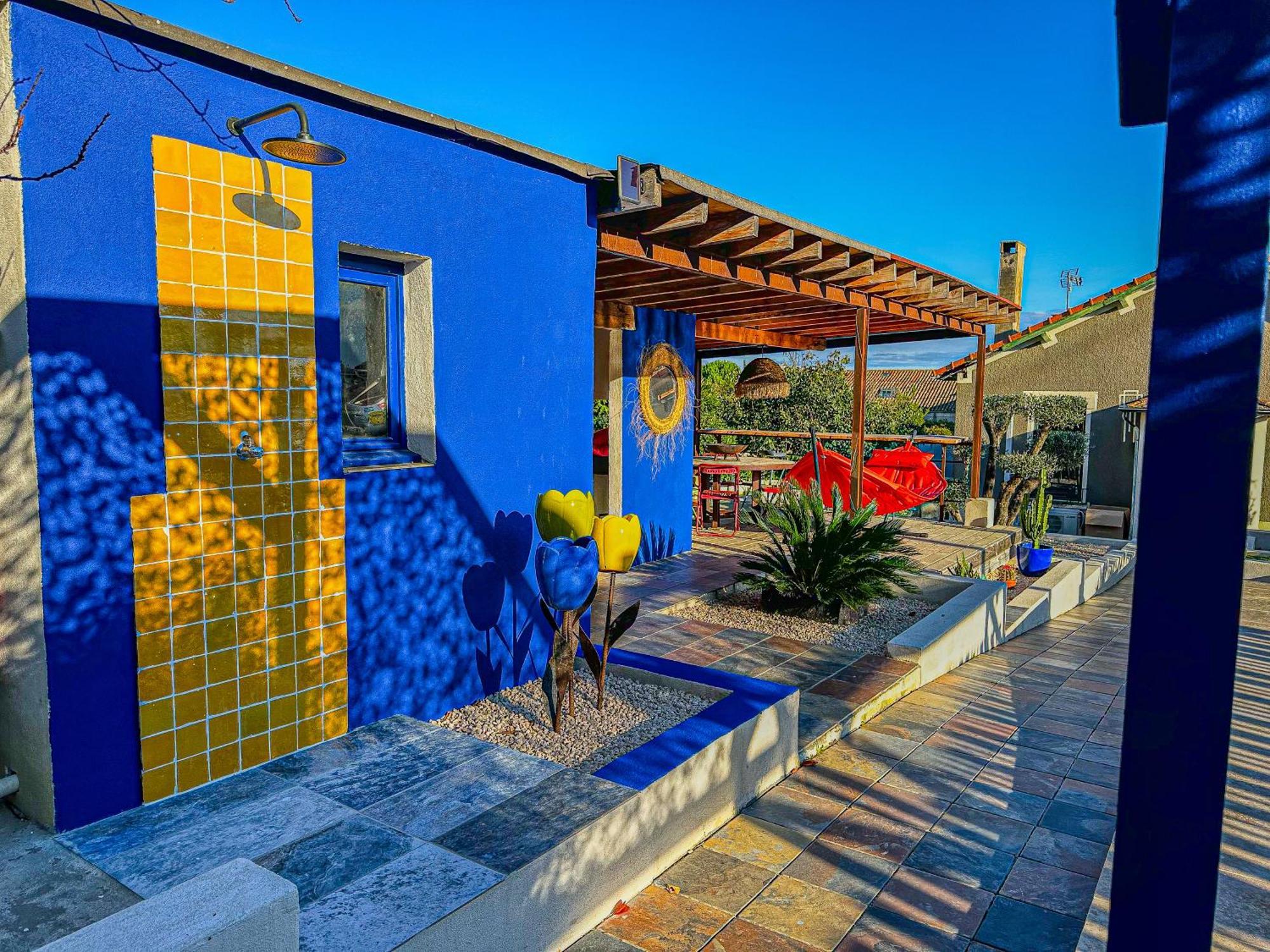 Vila Loft Modern Avec Jardin Piscine Et Pool House Lavalette Exteriér fotografie